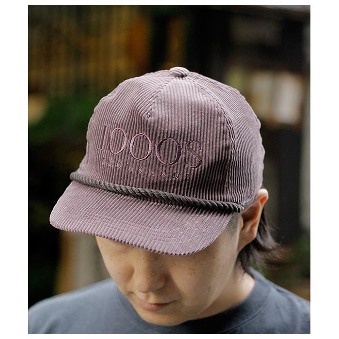 サウザンズ 1000S コーデュロイ トラッカー キャップ CORDUROY TRUCKER