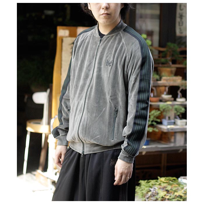 ニードルズ NEEDLES ベロア トラックジャケット R.C. Track Jacket - C