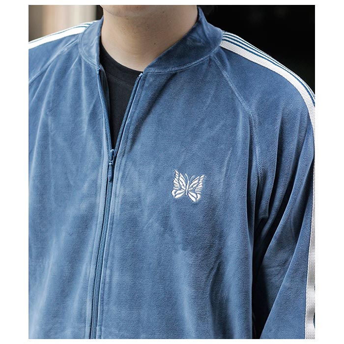 ニードルズ NEEDLES ベロア トラックジャケット R.C. Track Jacket - C