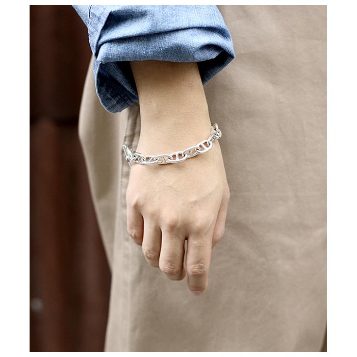 インテリム INTERIM タスコシルバー アンカー ブレスレット TAXCO