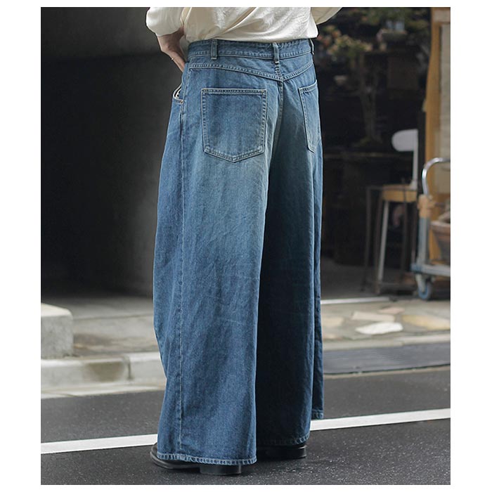 ニードルズ NEEDLES 12ozデニム ヒザデル バギー パンツ H.D. Buggy