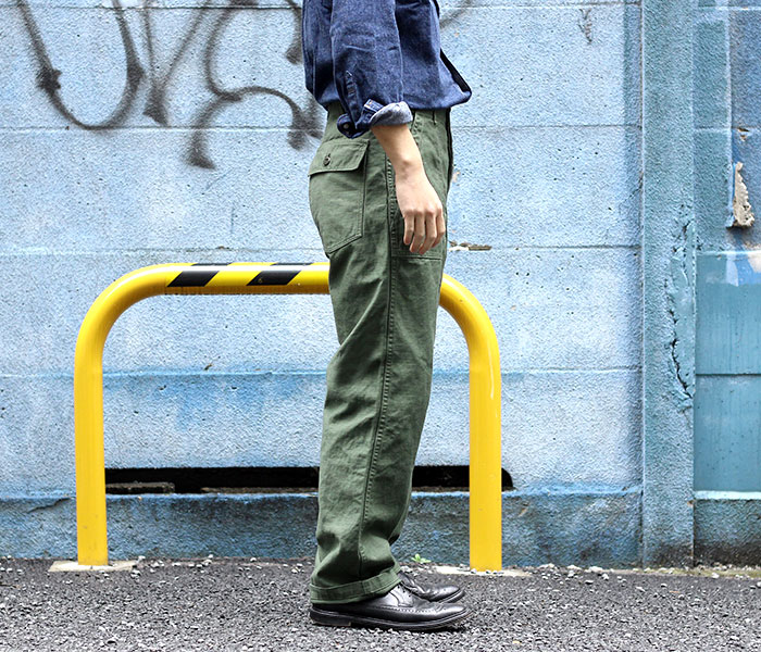 orSlow オアスロウ ファティーグパンツ 5002 ベイカーパンツ
