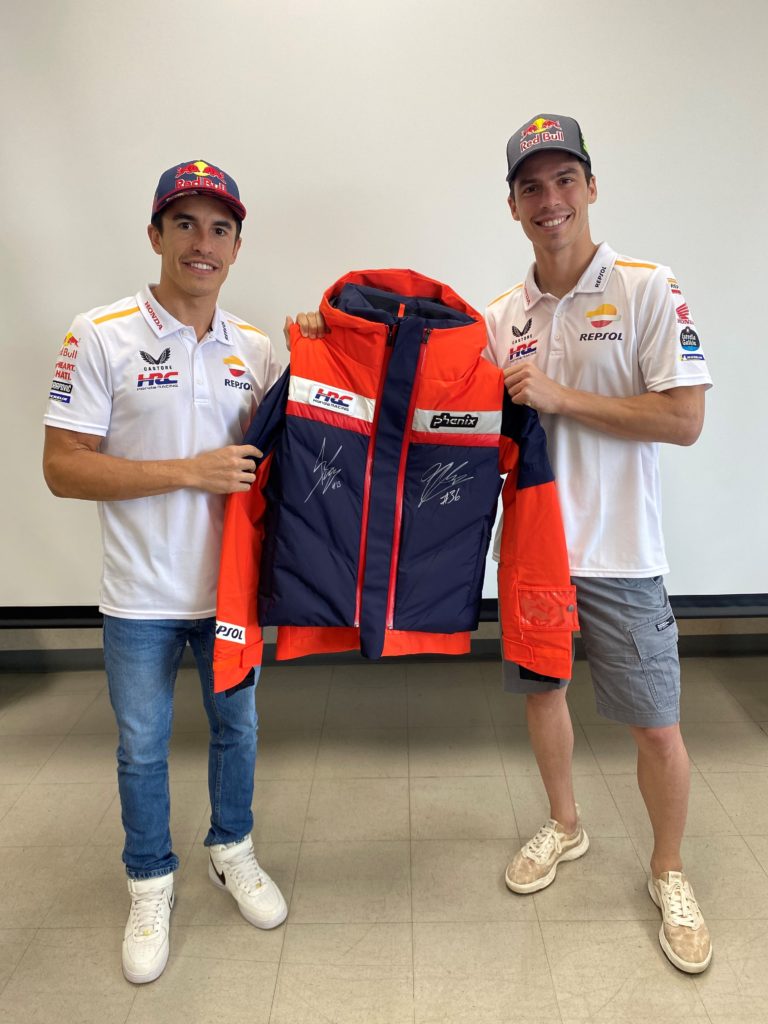 Repsol Honda Teamのライダー、マルク・マルケス＆ジョアン・ミルに