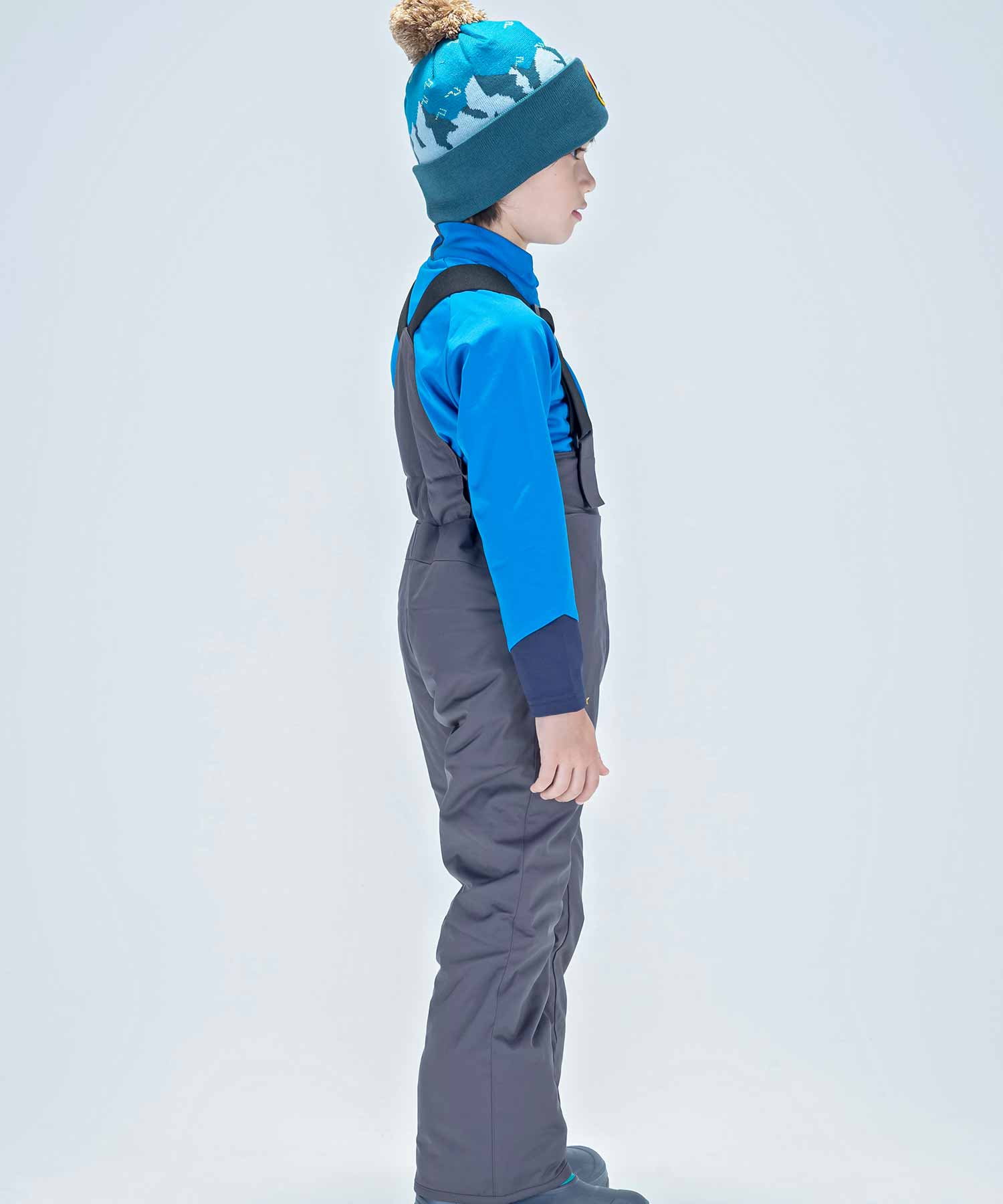 DESCENTE Phenix 子ども用スキーウェアセット 鮮やか水色 ネイビー