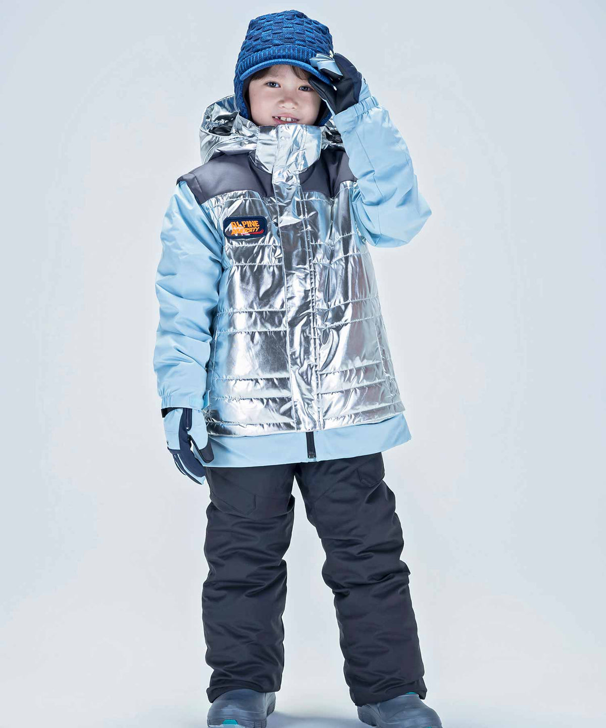 Phenix スキーウェア 子ども用 迷彩柄 150 セットアップ Phenix 子ども