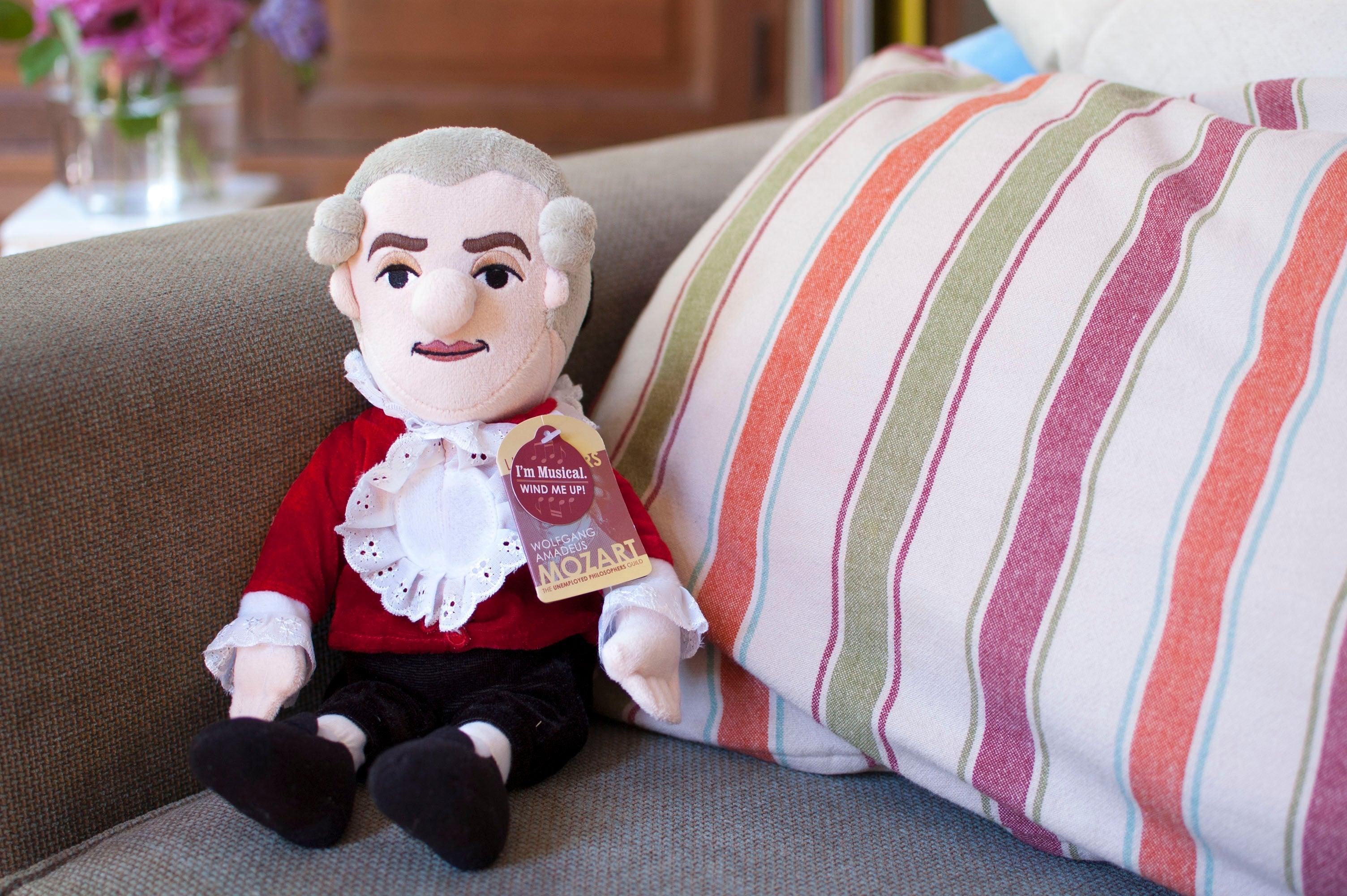 Mozart Plush Doll | Smart and Funny Gifts by UPG – The Unemployed
