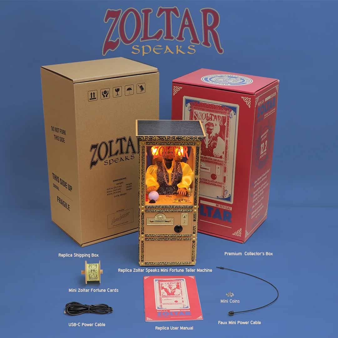 Replica Zoltar Speaks Fortune Teller Machine from New Wave Toys