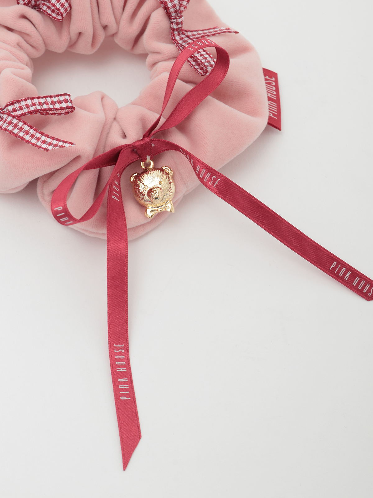 リボンいっぱいベロアシュシュ｜ピンクハウスオフィシャルオンライン