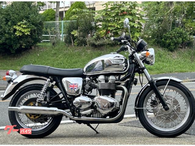 TRIUMPH ボンネビルT100 空冷キャブ 790CC メッキ外装