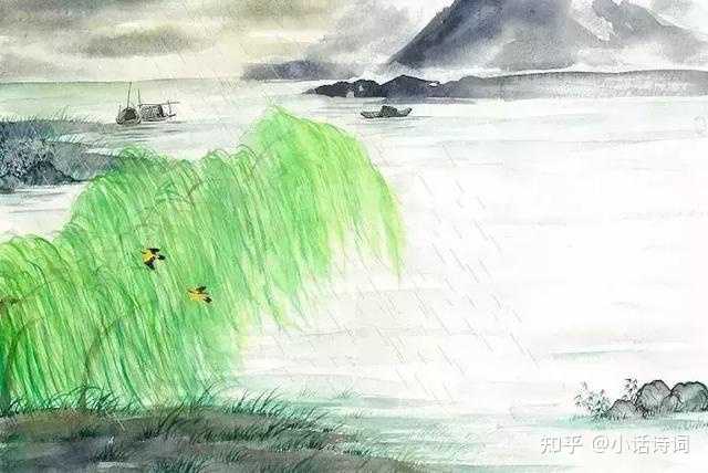 如何理解韦应物的“春潮带雨晚来急，野渡无人舟自横”? - 知乎