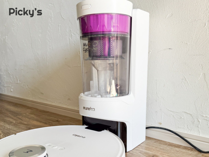 紙パック不要】Eureka E10s 掃除ロボットを実機レビュー！吸引・水拭き