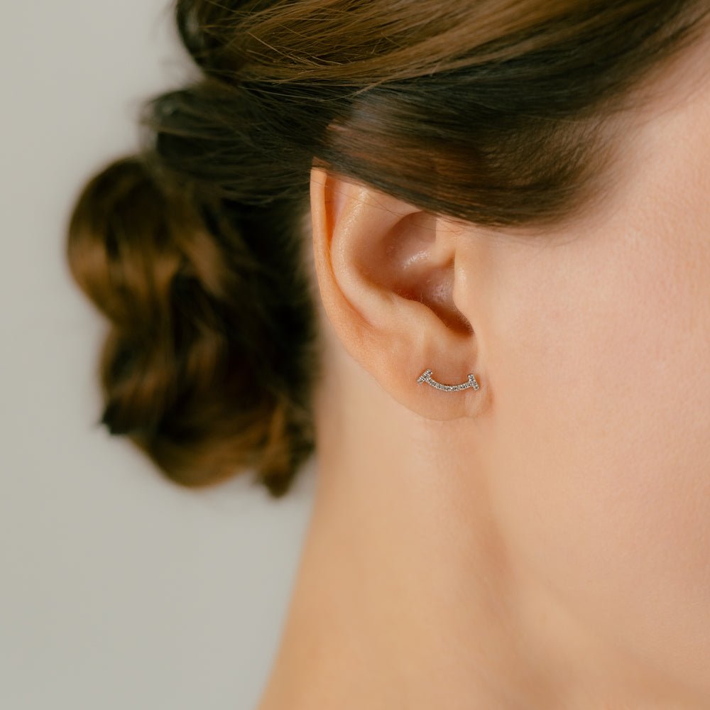 ティースマイルデザイン 軟骨ピアス・ボディピアス│K18 プラチナ