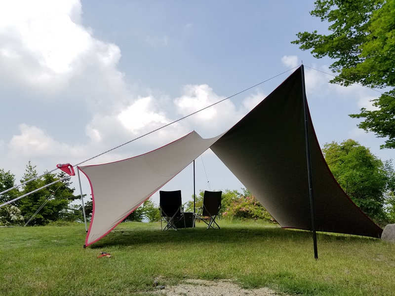 テンマクデザイン焚き火タープコットンレクタタープ