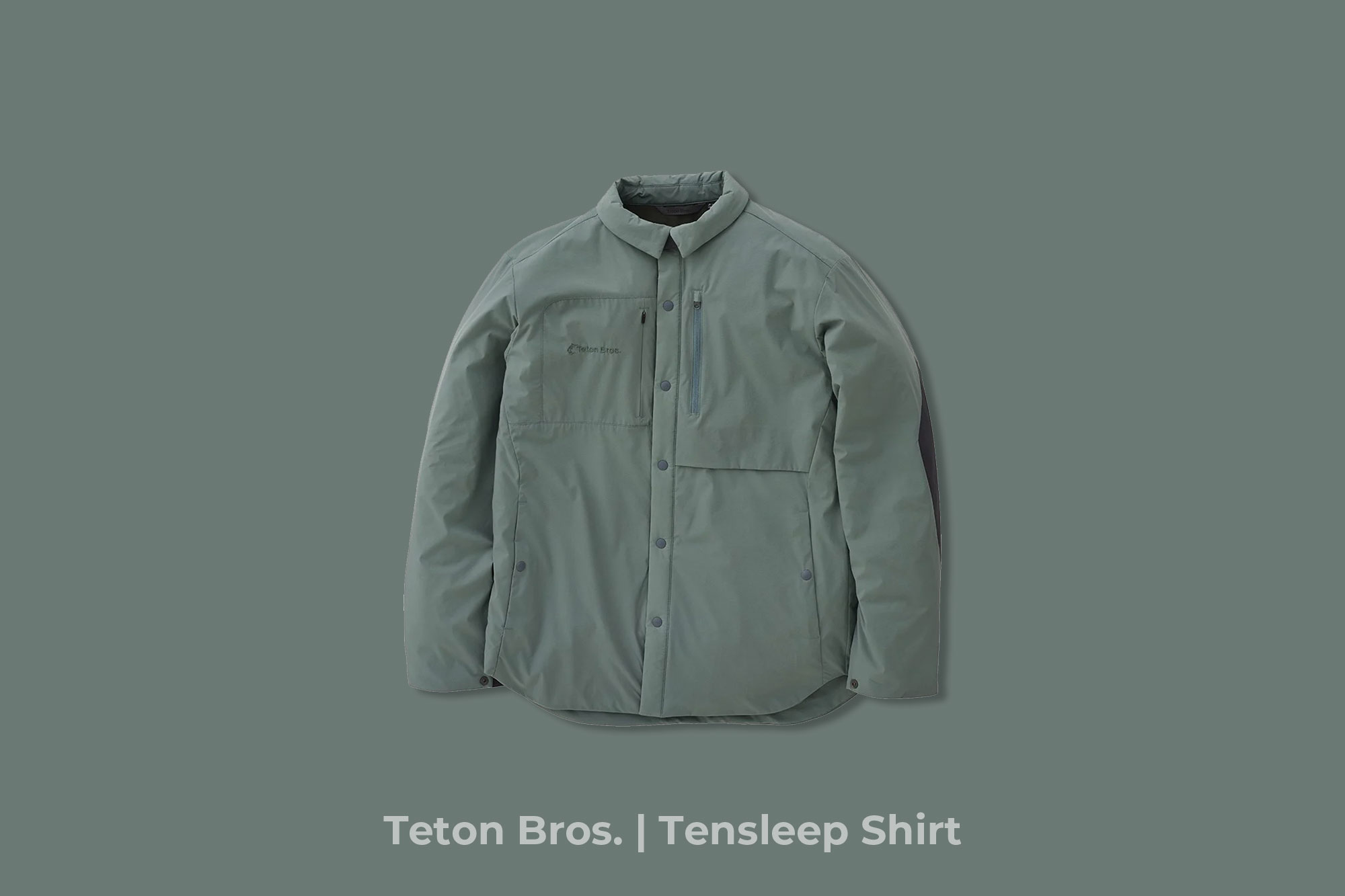 Teton Bros. “Tensleep Shirt” | 中綿入りの保温性に優れたシャツ