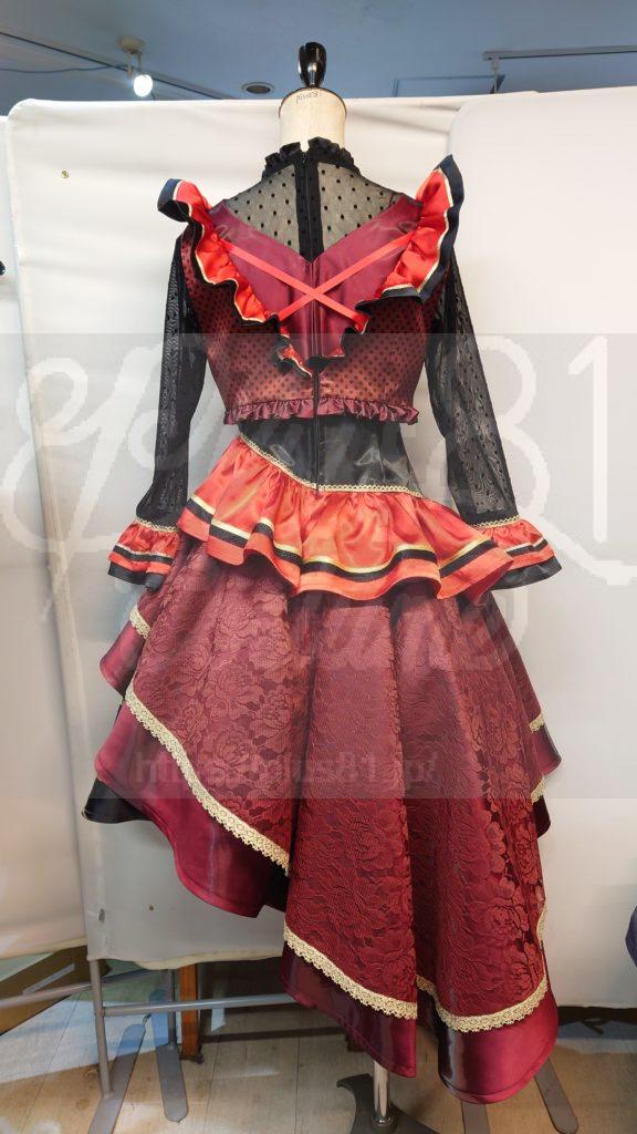 フラメンコ風衣装 | アーティスト衣装のオーダーメイド- plus81costume -