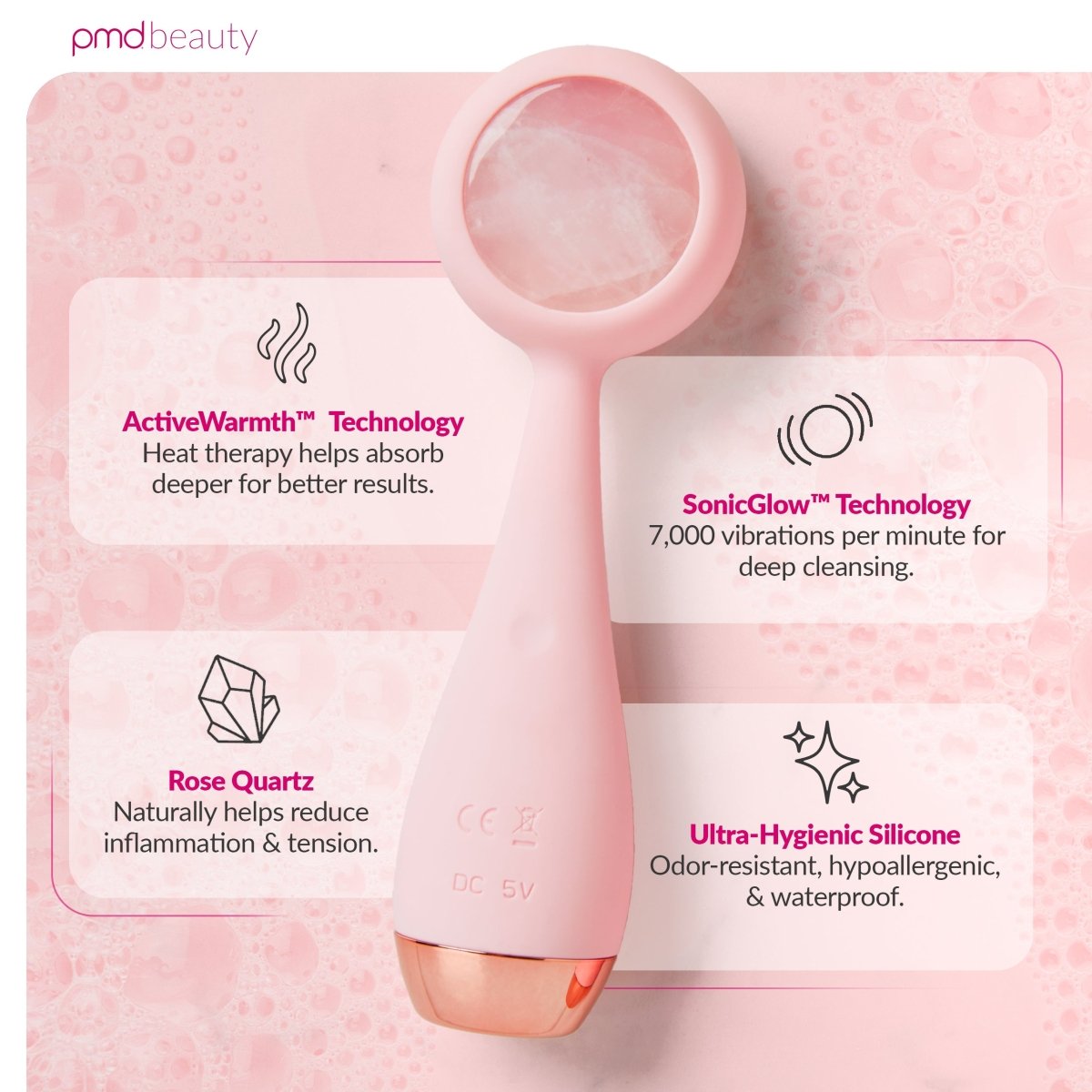 Rose Quartz Cleansing - PMD Clean Pro RQ | PMD Beauty