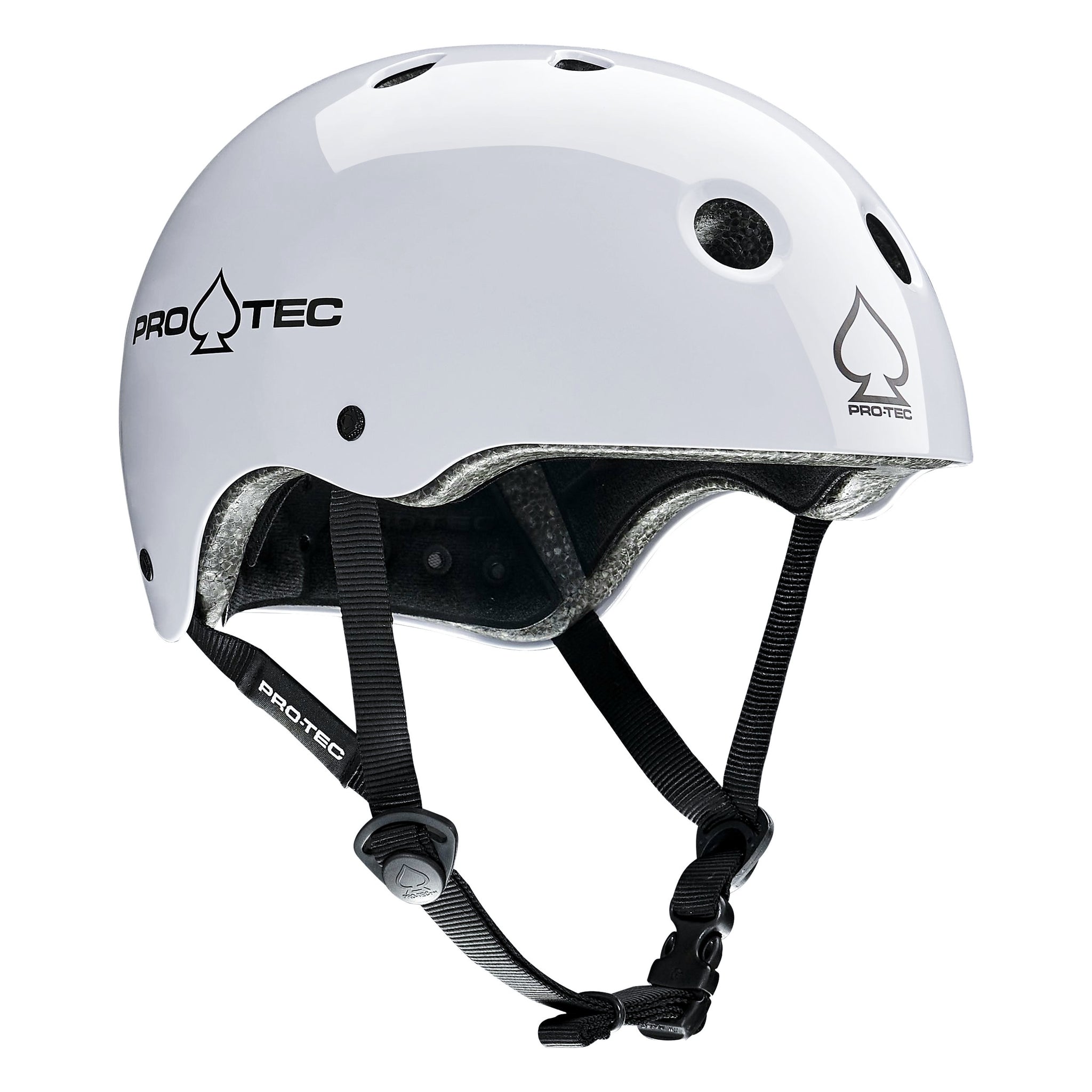 Classic - Gloss White (Certified) | Pro-Tec Helmets