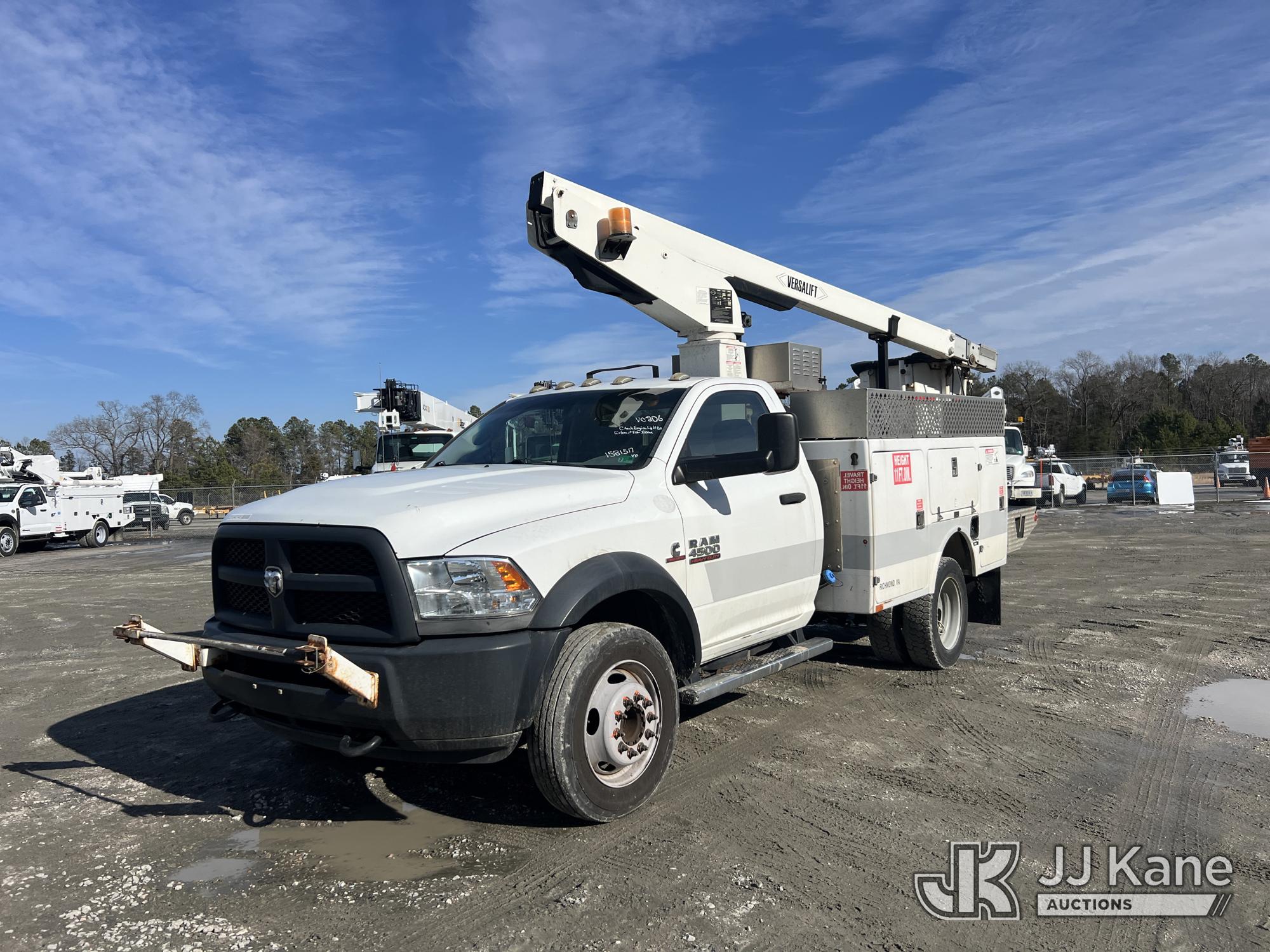 Versalift TEL29N Telescopic Non-Insulated Bucket Truck On 2013 Ram