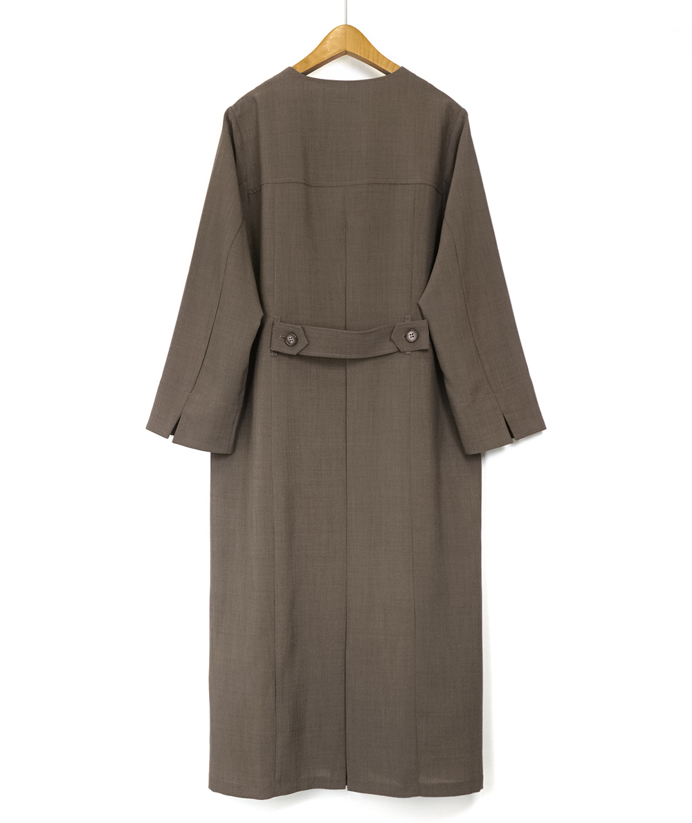 ベルト付きロングコート(ジャケット・コート) | Alphabet's alphabet