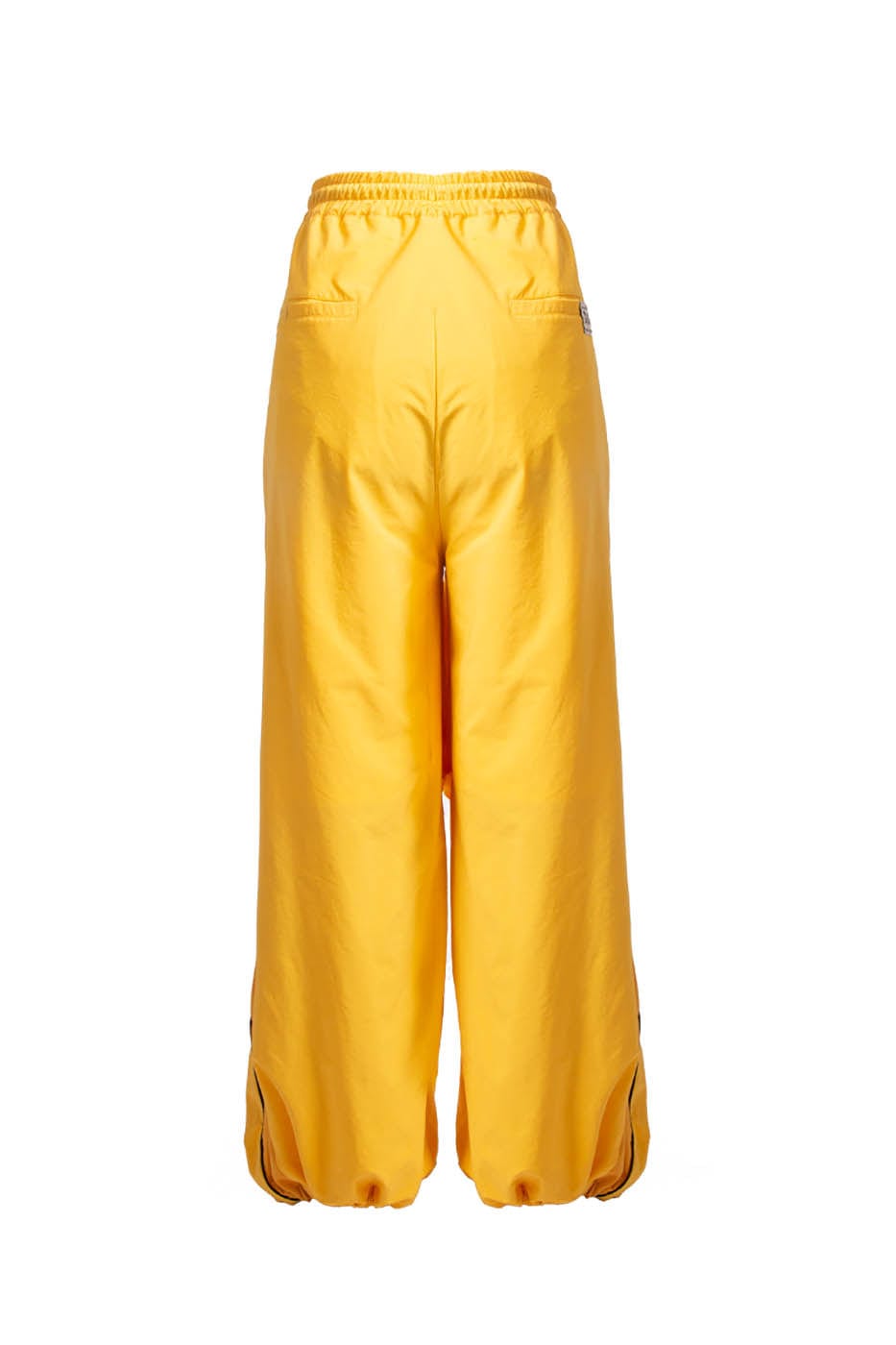 RELABEL Zig-Zag Spliced Pleated Parachute Pants