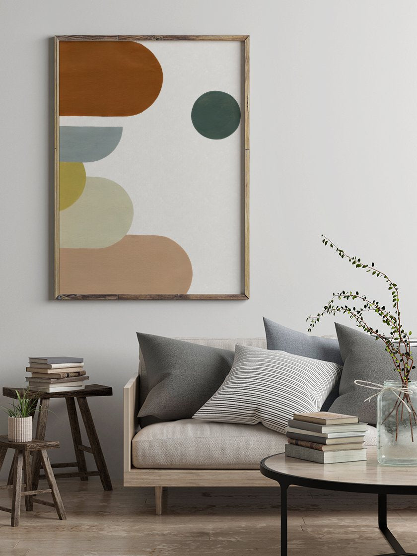 抽象的な幾何学ポスター | 北欧ポスター | Project Nord – Project