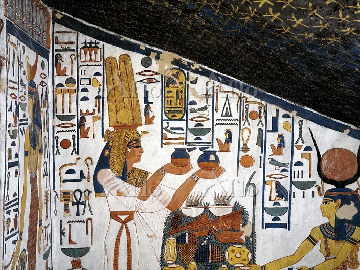 エジプト ネフェルタリの墓 [20970923]のアート作品 - アフロ