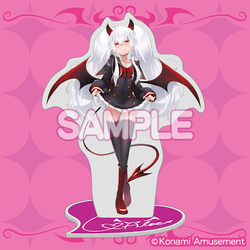 グリム・アロエ」がいっぱいくじ 等身大タペストリー サキュバスギャル