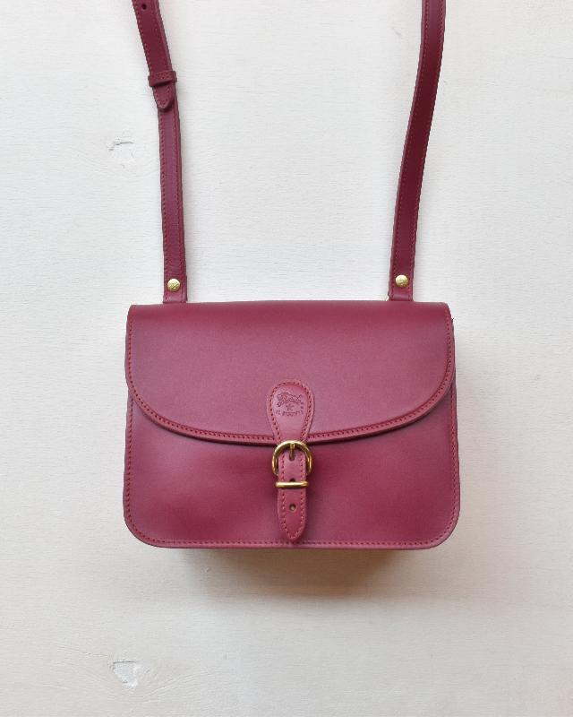 イルビゾンテ】スムースレザー ショルダーバッグ 54202301211