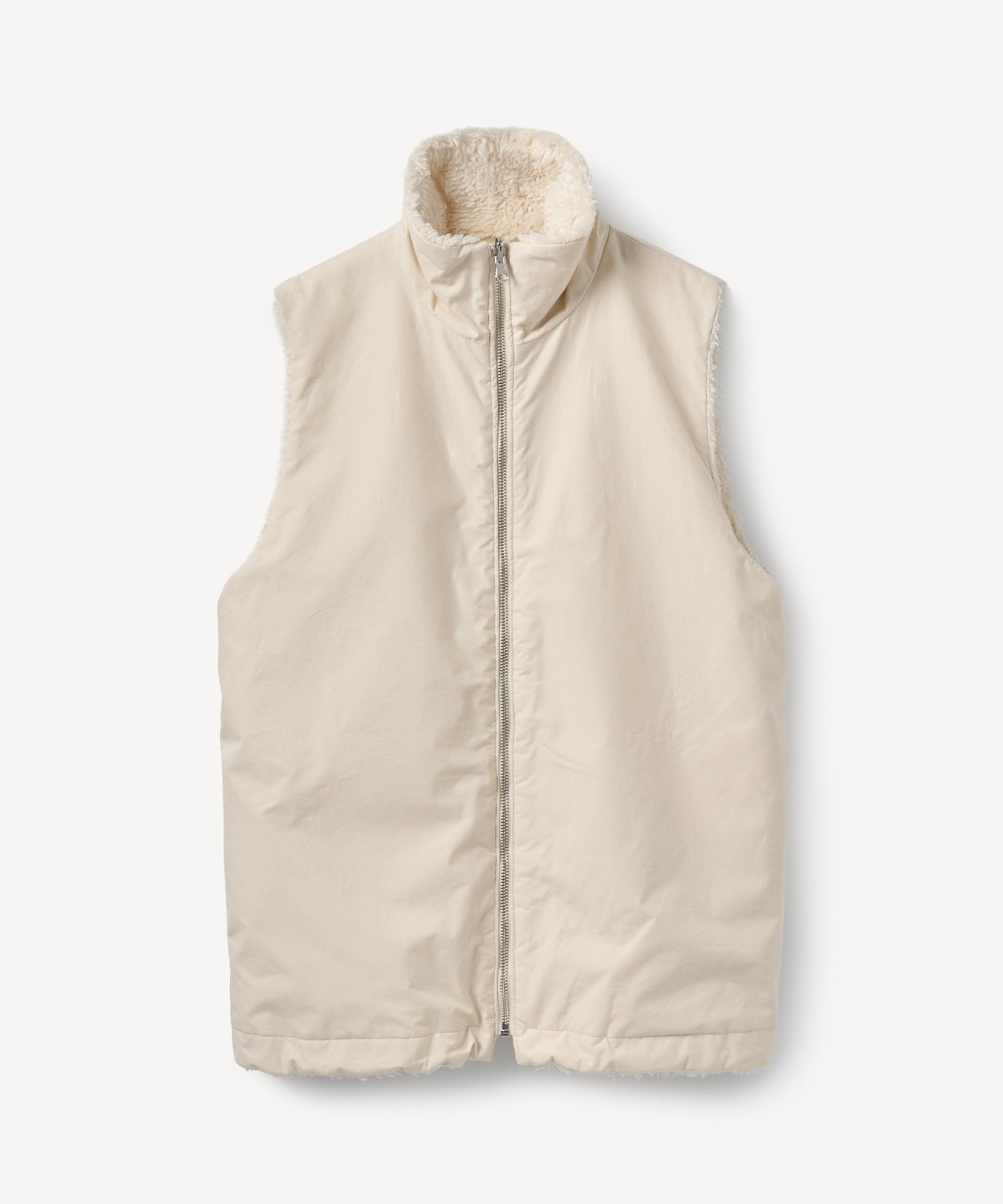 タイプライターリバーシブルベスト / オーガニックコットン – PRISTINE