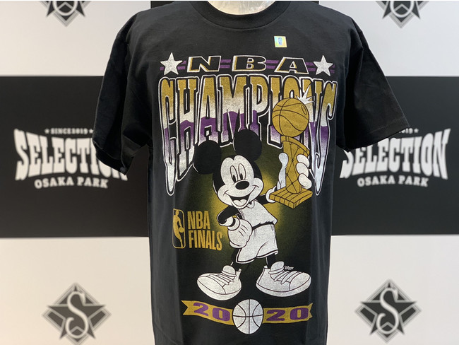 レイカーズ × ディズニー NBAファイナル優勝記念グッズが新入荷
