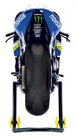 史上最強のライダー バレンティーノ・ロッシの愛機をビッグスケールで