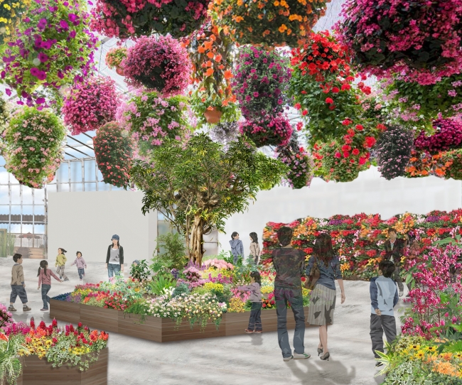 エンタメ植物園「HANA BIYORI(はなびより)」オープン日は3月14日(土