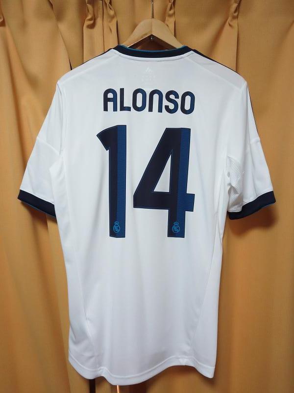 adidas レアルマドリード 12/13 110周年記念 ユニフォーム ホーム 半袖