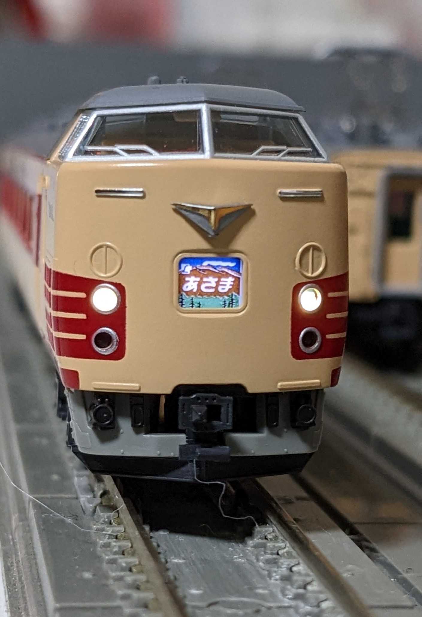 🔴入線 kato 10-528/529 189系 国鉄色 (あさま) 基本5両 増結7両