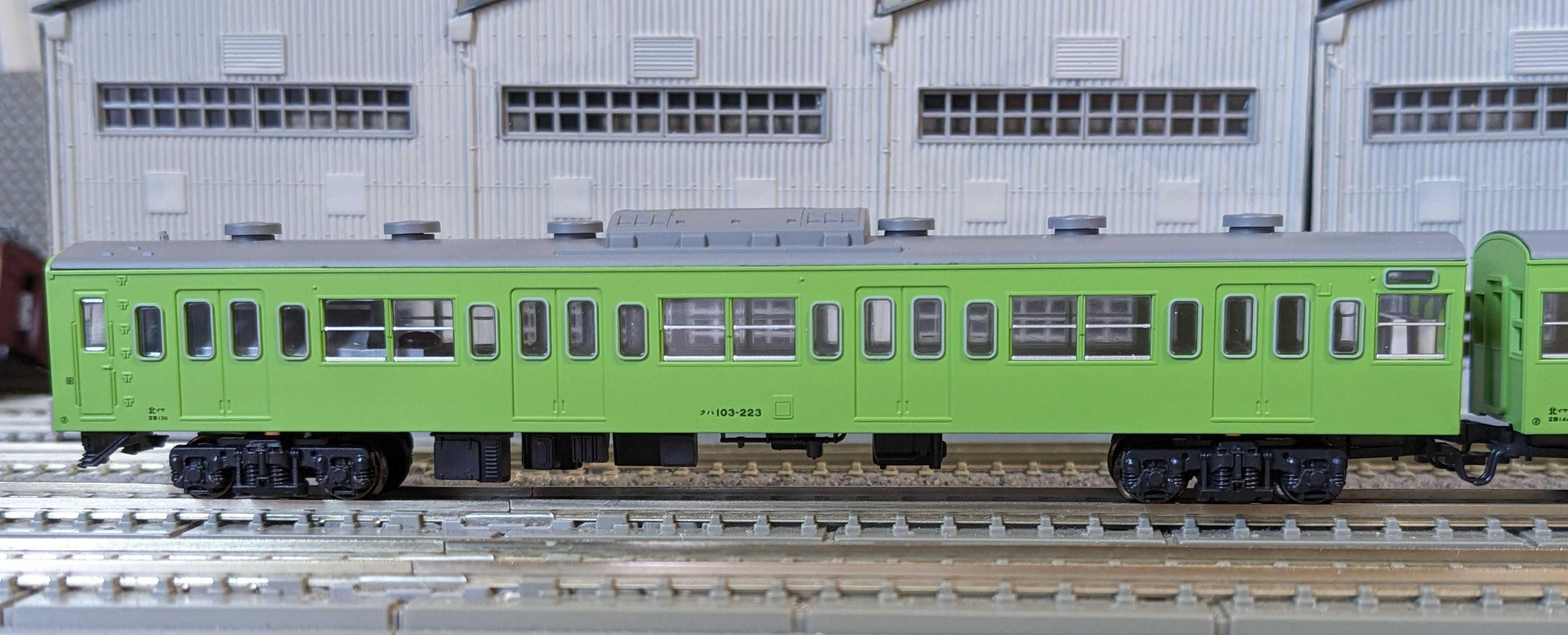 🟣kato 10-1189 103系低運転台 山手線10両編成完成 - 竹ノ塚総合車両