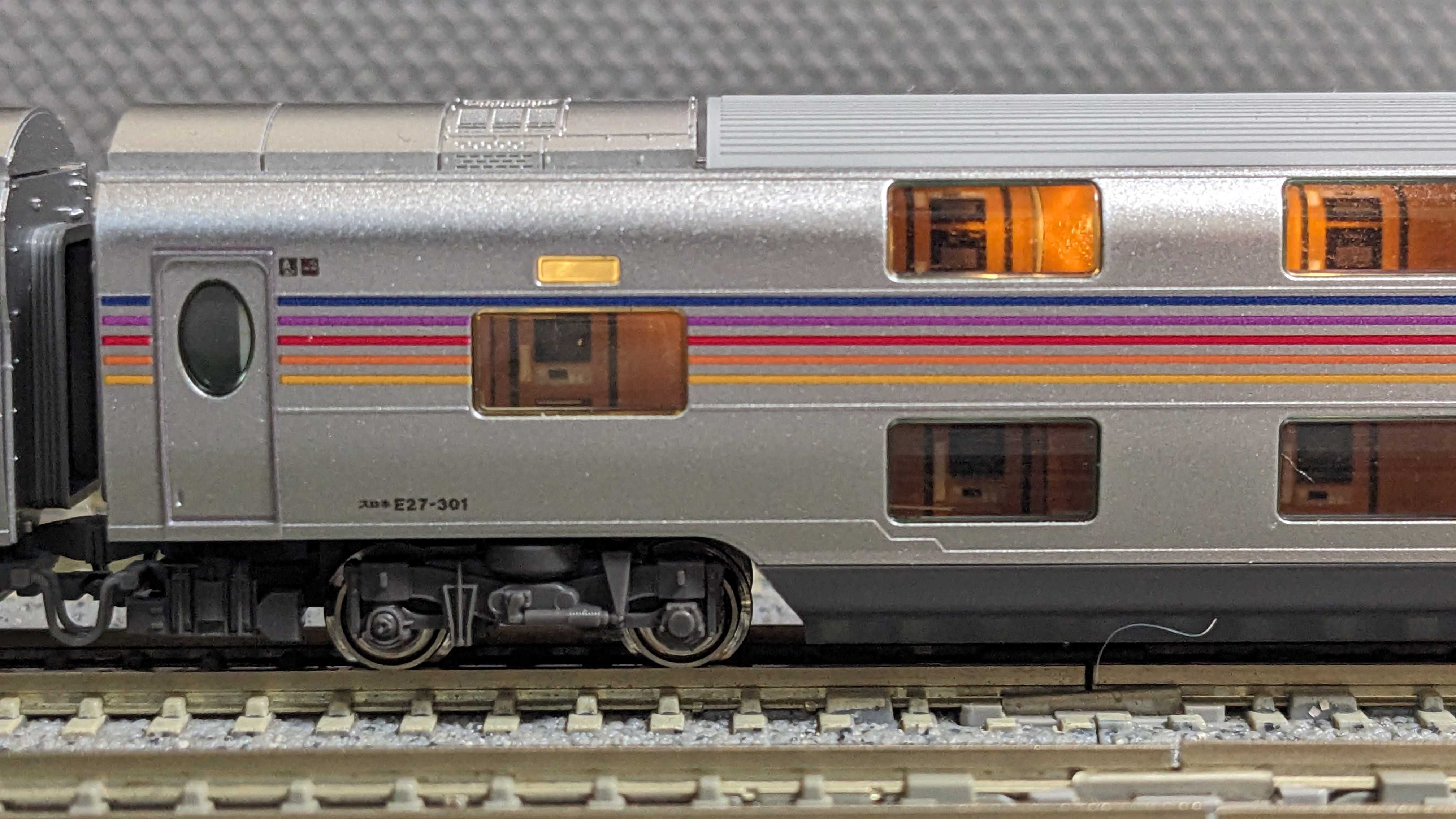 🔵整備➃ KATO 10-399 カシオペアE26系 10号車 5107-1 ｽﾛﾈE27-301