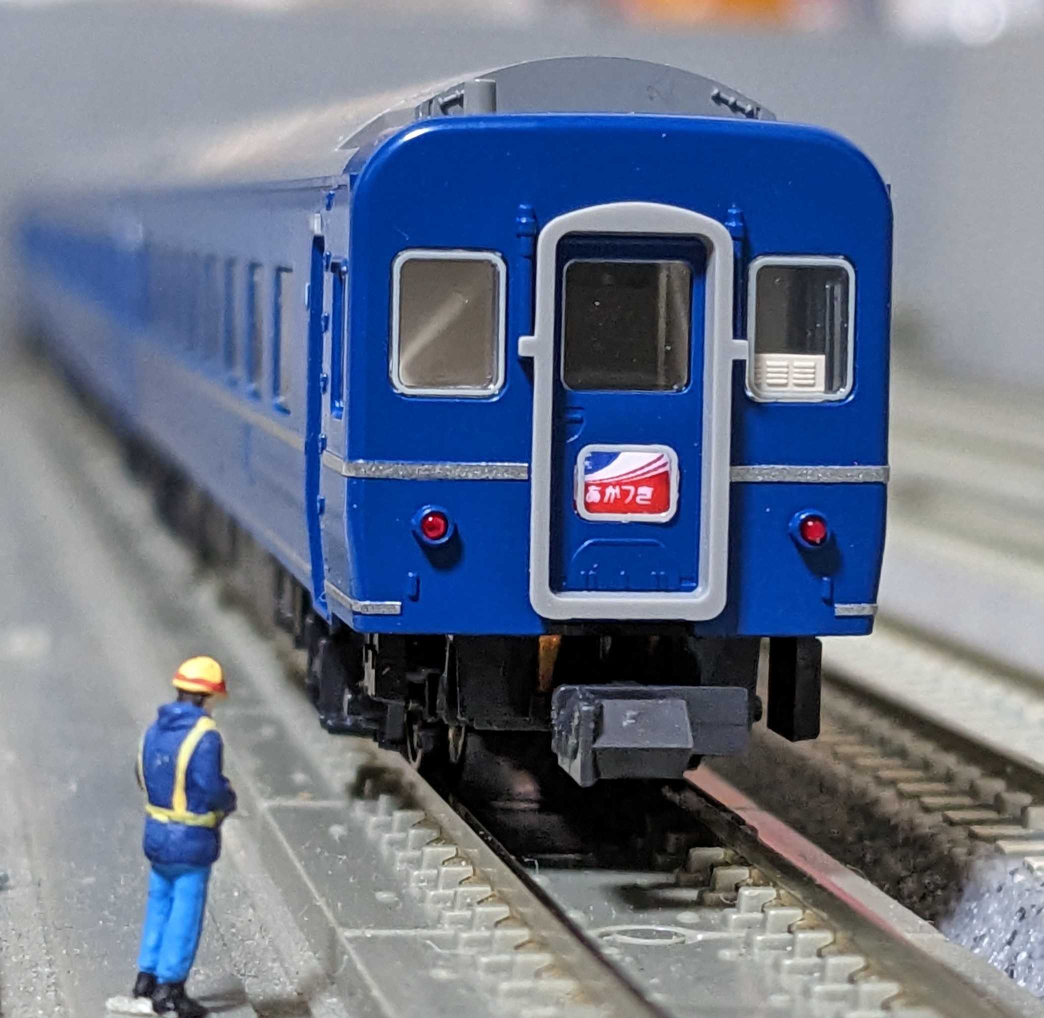 🔴入線 kato 10-1360 14系15形 寝台特急「あかつき」長崎編成7両ｾｯﾄ