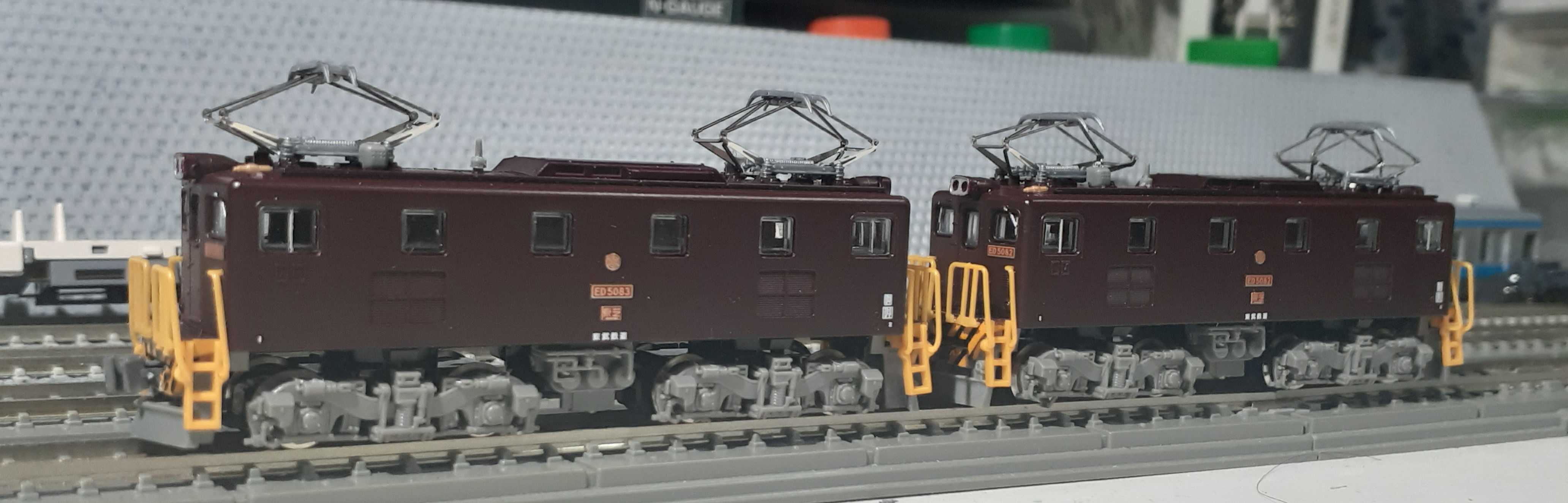 🔵TOMYTEC ②東武鉄道ED5080形 2両セット Nゲージ化工事 - 竹ノ塚総合