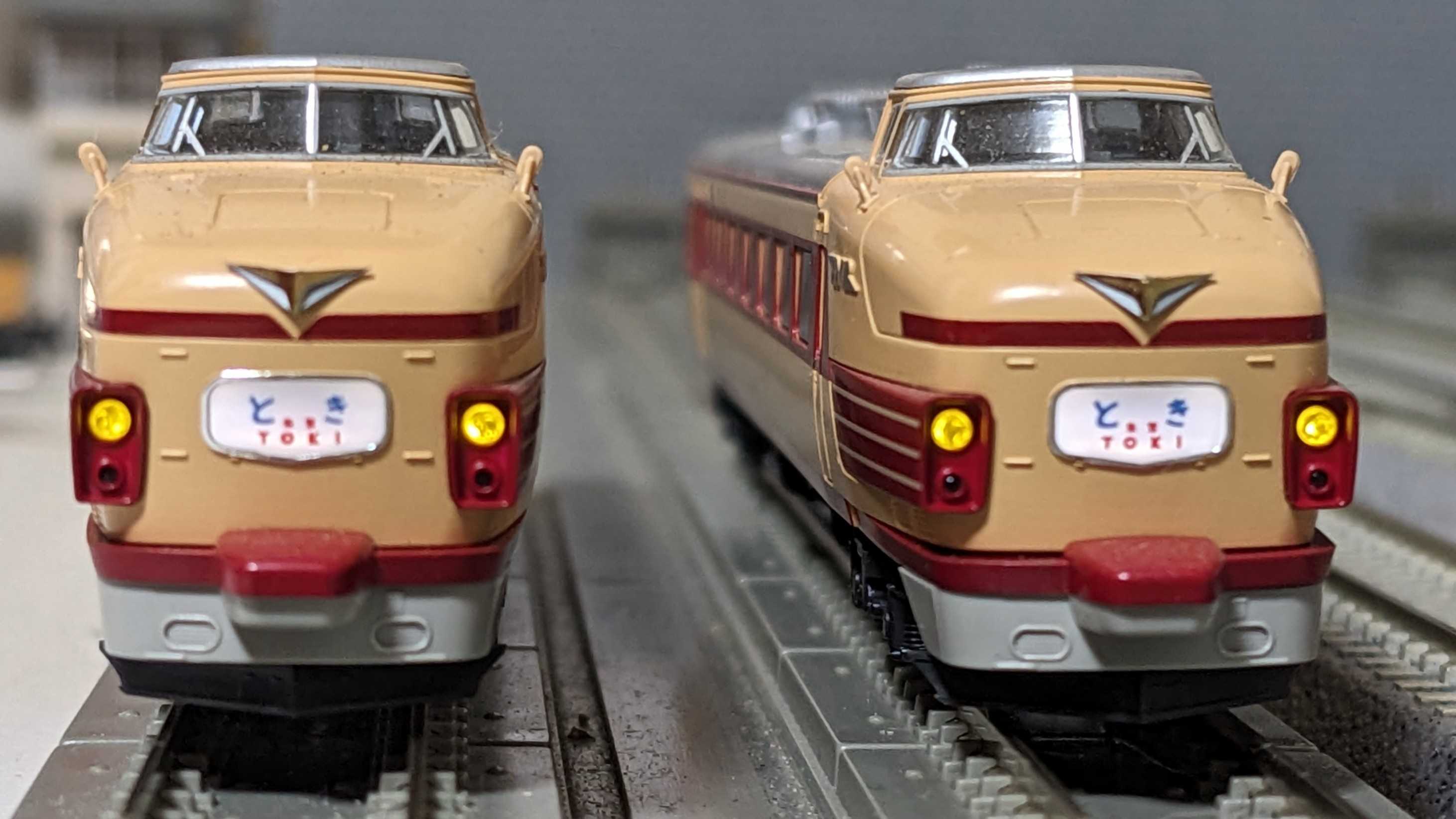 🔴入線 KATO 10-1147 基本ｾｯﾄ 181系100番台「とき•あずさ」6両ｾｯﾄ