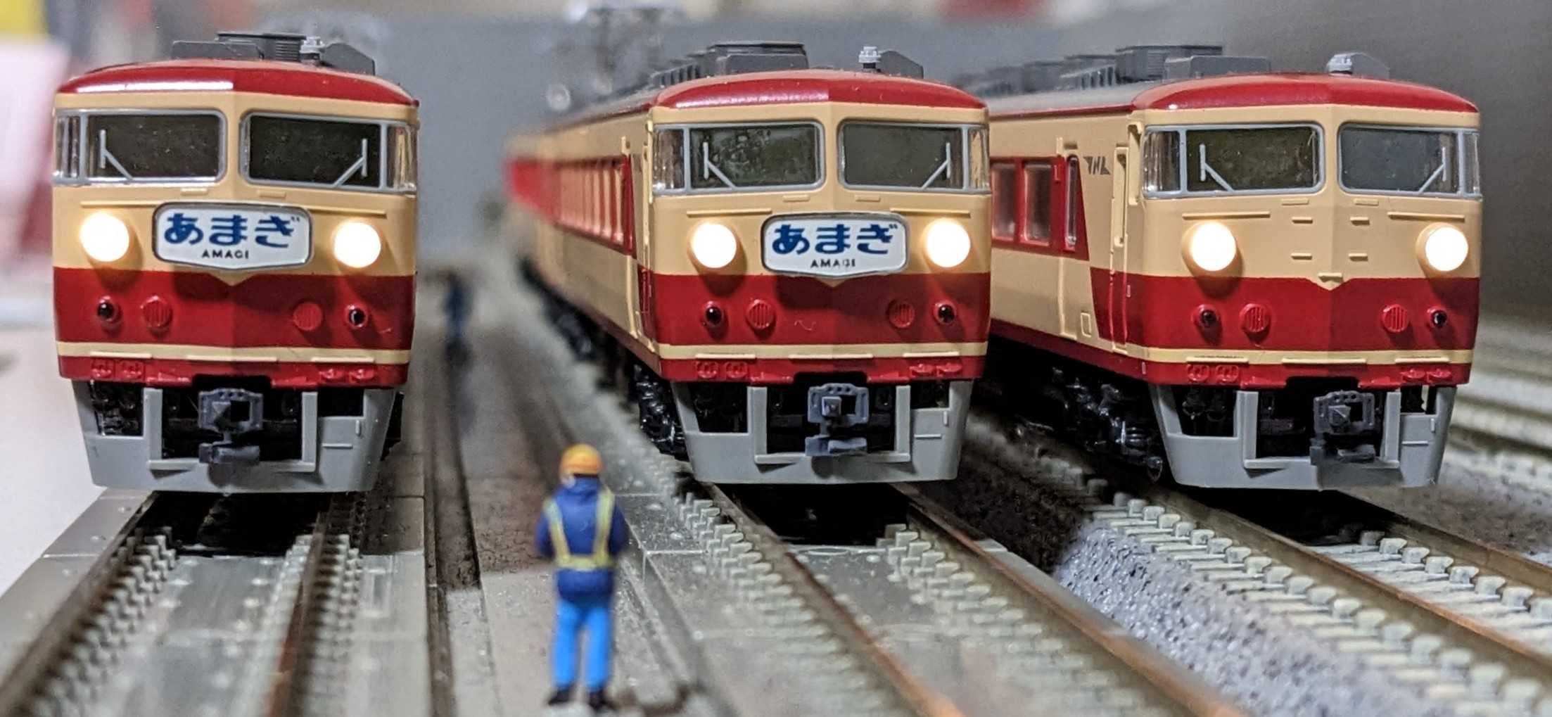 🔵kato 10-393/394 157系[あまぎ] 7両基本セット/2両増結セット 9両 全