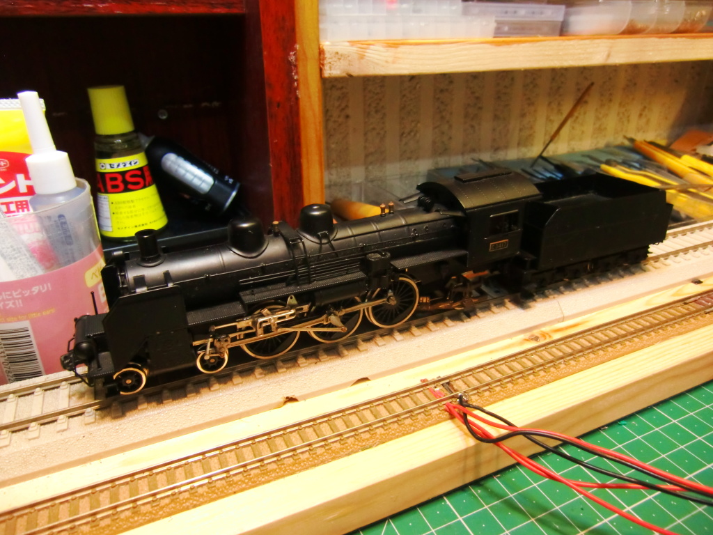 ▽HO/16番ゲージ「宮沢模型 C54 蒸気機関車修理」 – 作業履歴