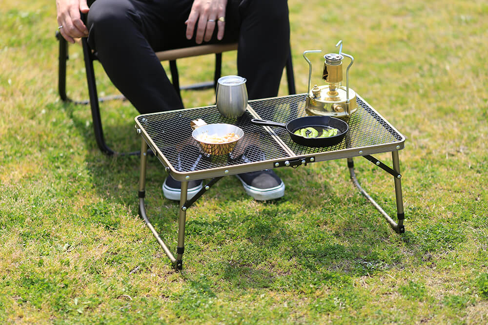 耐熱性を備えた、フルメッシュテーブルが新登場。 ｜活動報告