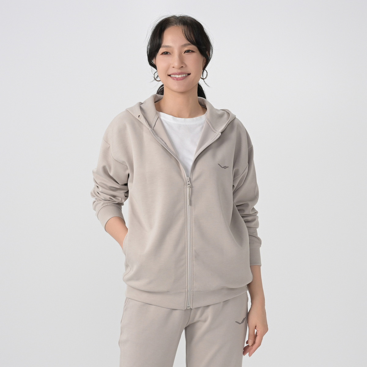 SIXPAD リカバリーウェア ジップパーカー 男女兼用 シックスパッド