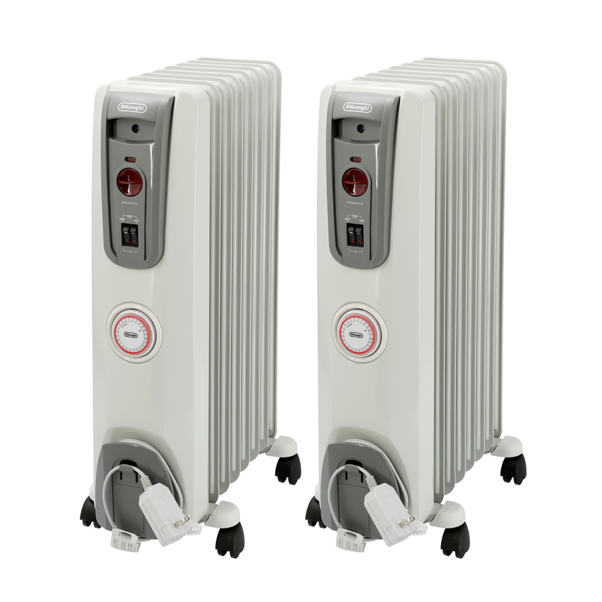 DeLonghi H771015EFSN-BK オイルヒーター 01 オイルヒーター ホワイト