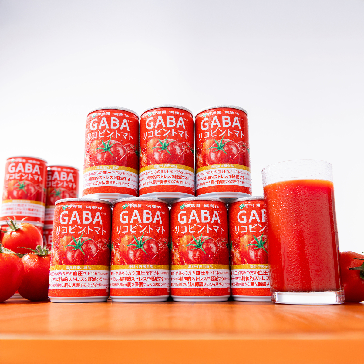 伊藤園「健康体」GABAリコピントマト160g×90本 伊藤園 - QVC.jp