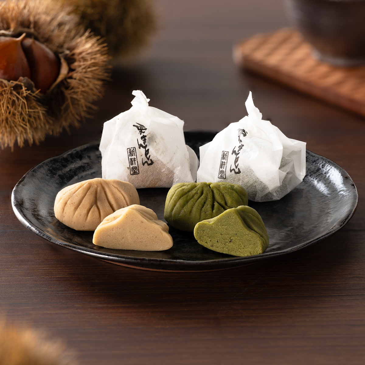 新杵堂 伝統の栗きんとん2種詰合せ 15個 新杵堂 - QVC.jp