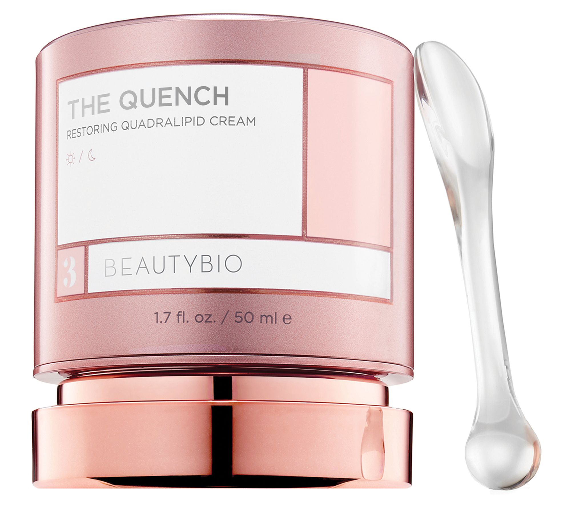 BeautyBio The Quench Quadralipid Facial Recovery Cream - QVC.com