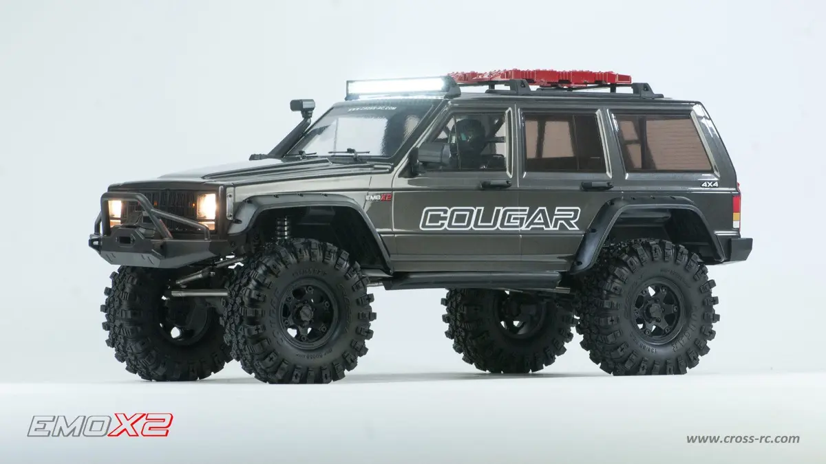 新製品】CROSS RC EMO X2 Big Lion RTR 〜 1/8スケール クローラー