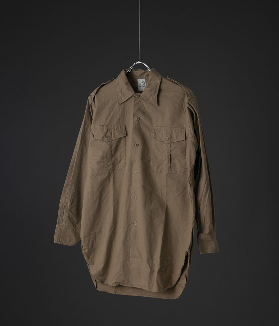 50's フランス軍 オフィサーシャツ - Fresh Service NECESSARY or