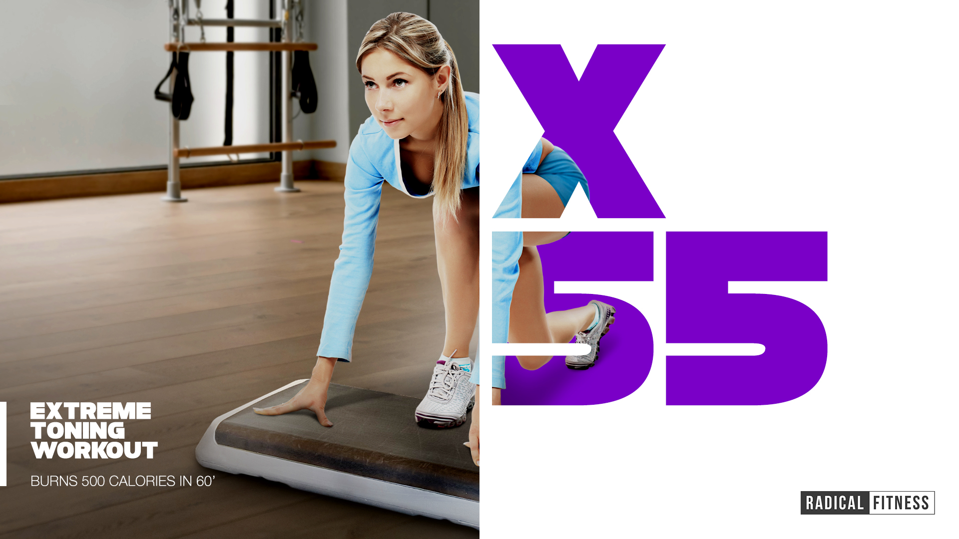 ラディカルフィットネスX55 No.52〜55 CD&DVD X55 | ラディカル